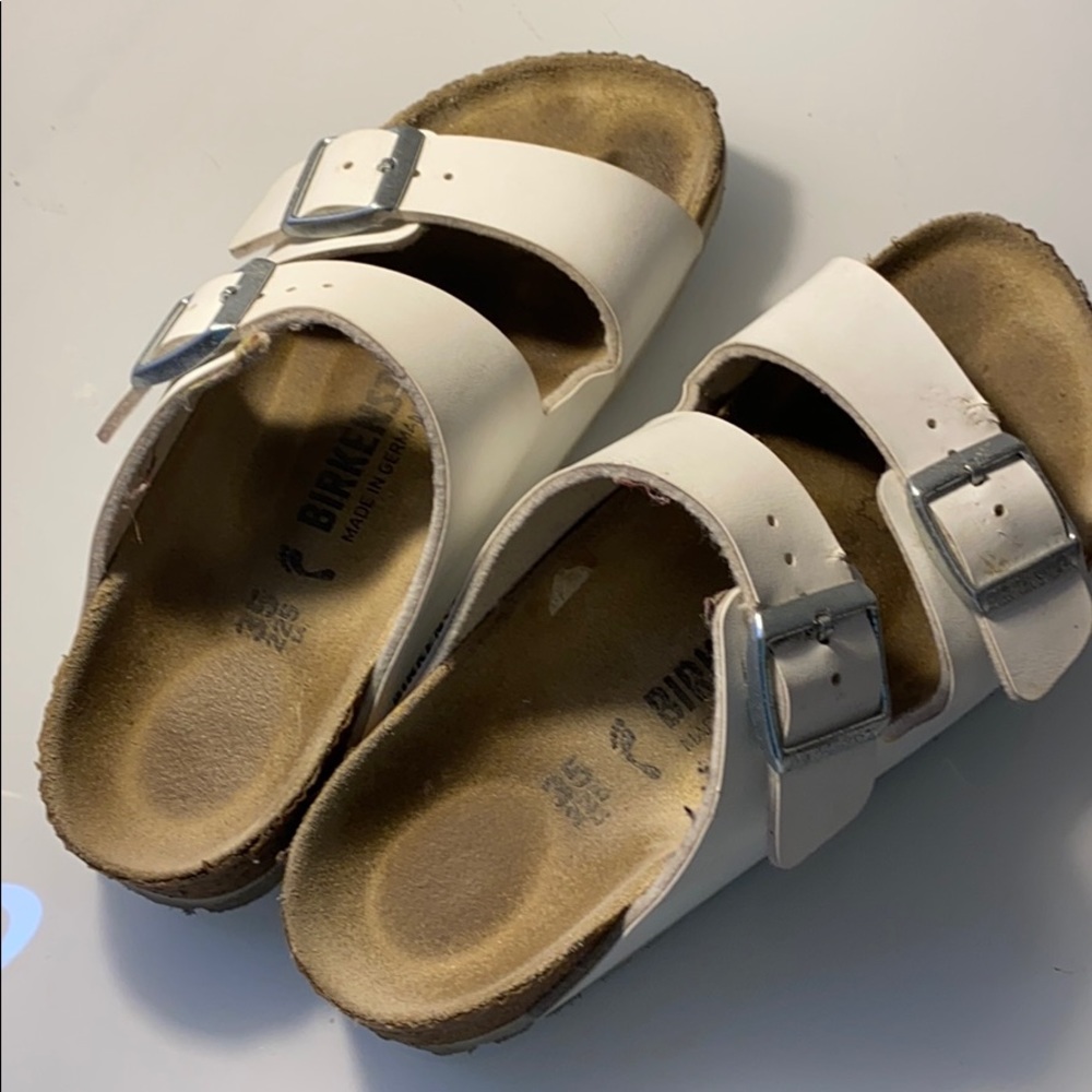White Birkenstock